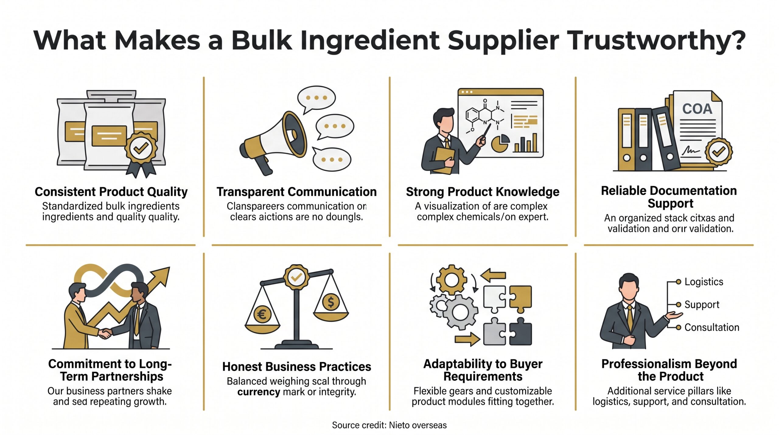 What Makes a Bulk Ingredient Supplier Trustworthy